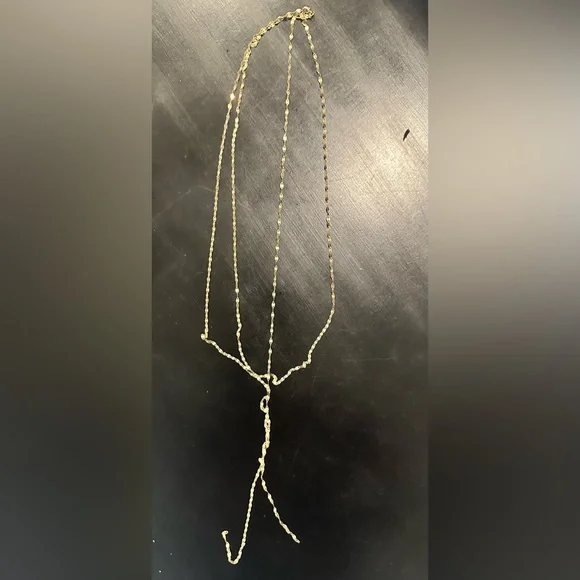 Lana 14k Gold Blake Lariat Necklace - Picture 2 of 4